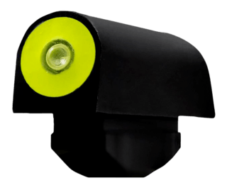 The Big Dot from XS Sights is made from 6061-T6 aluminum and sports a hard coat anodized black finish for added corrosion resistance.